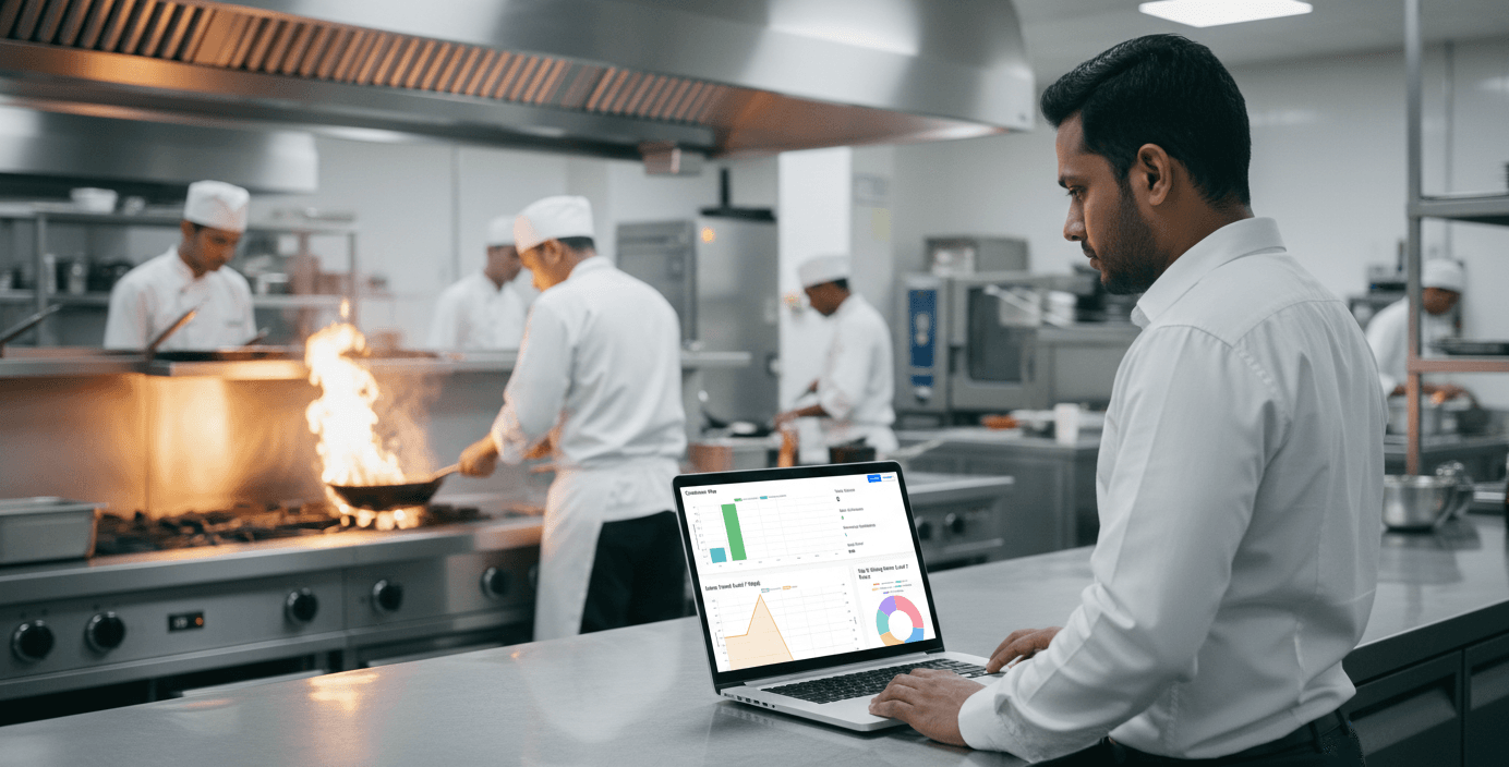 Air Menu Kitchen View