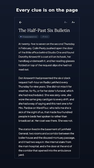 Casefall Interactive Case File (Disappearance)