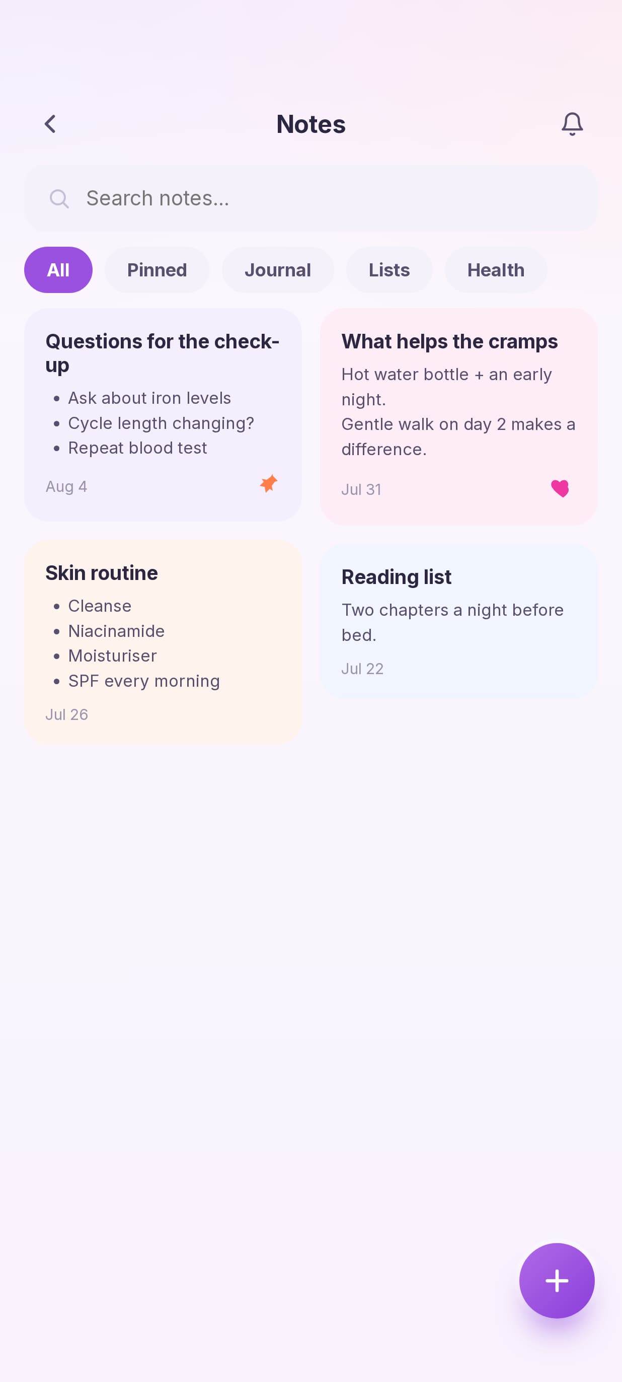 Bloom Cycle Insights & Mood Analytics