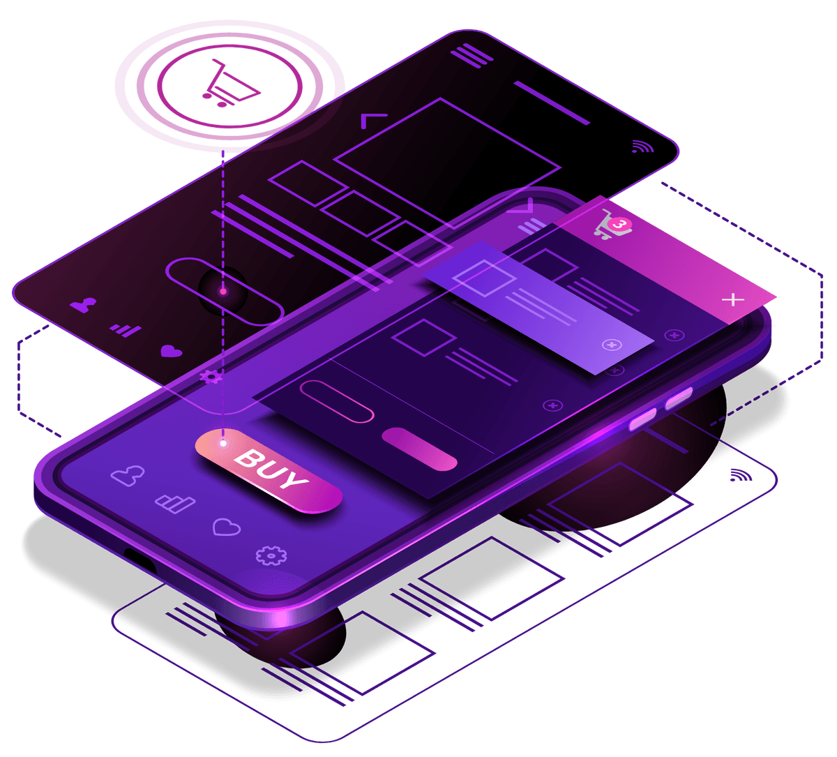 Why Choose Us Technology illustration