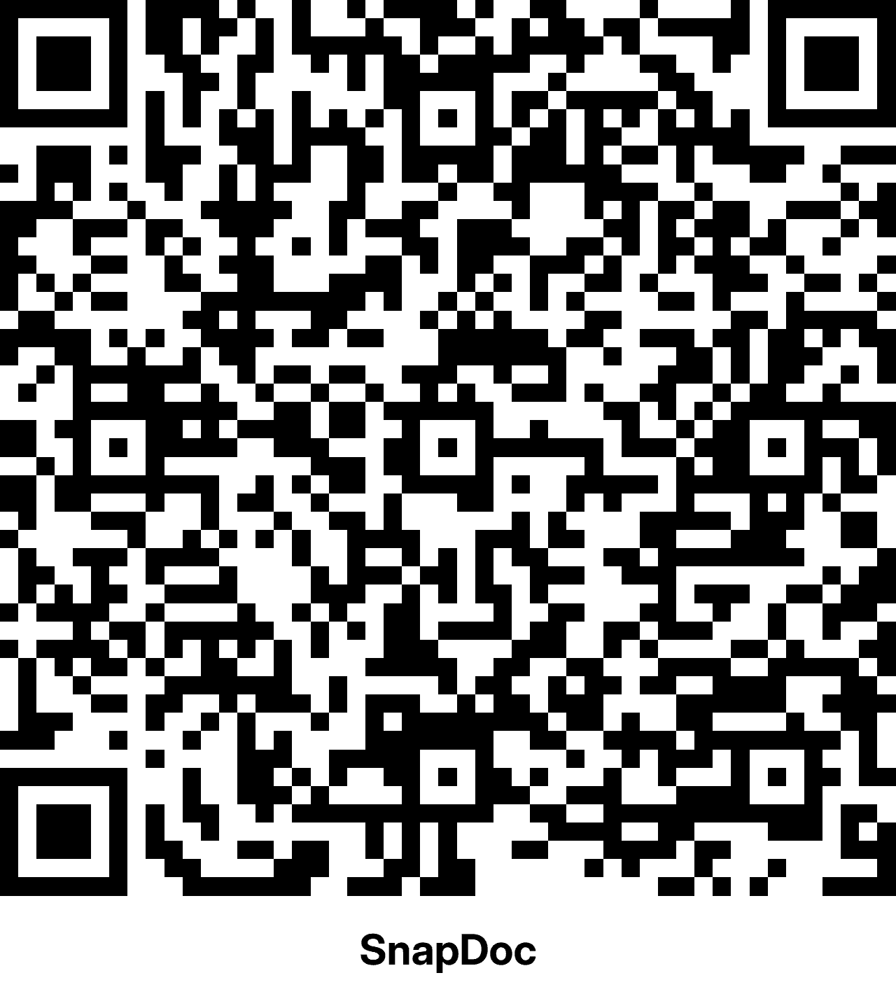 SnapDoc QR Code