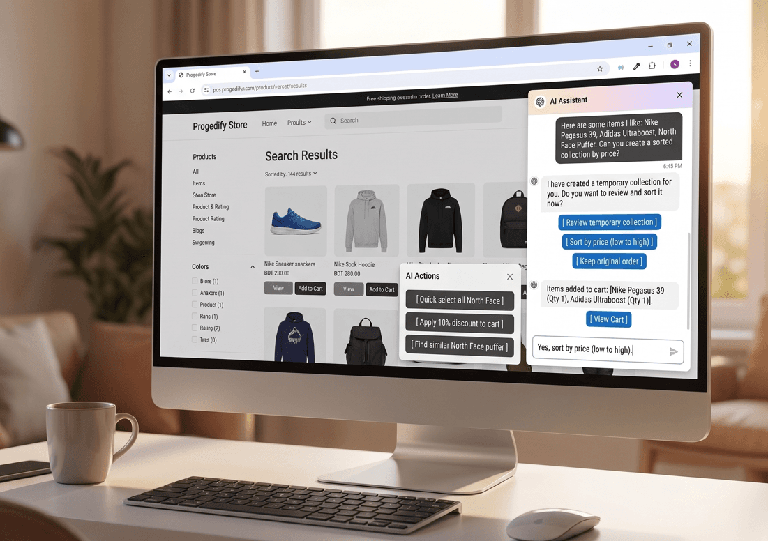 AI Shopping Assistant preview