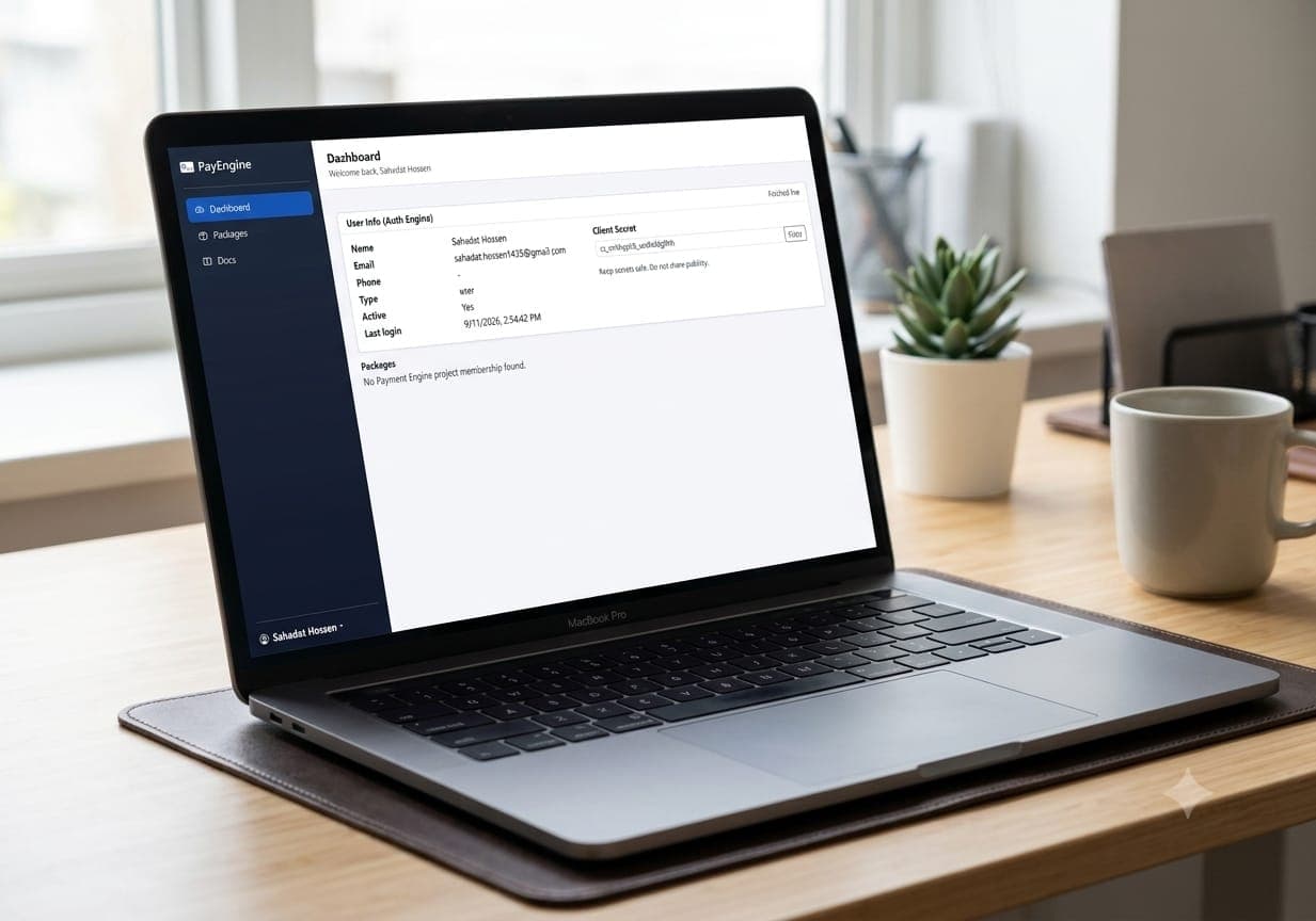 Developer Multi-Project Dashboard Interface